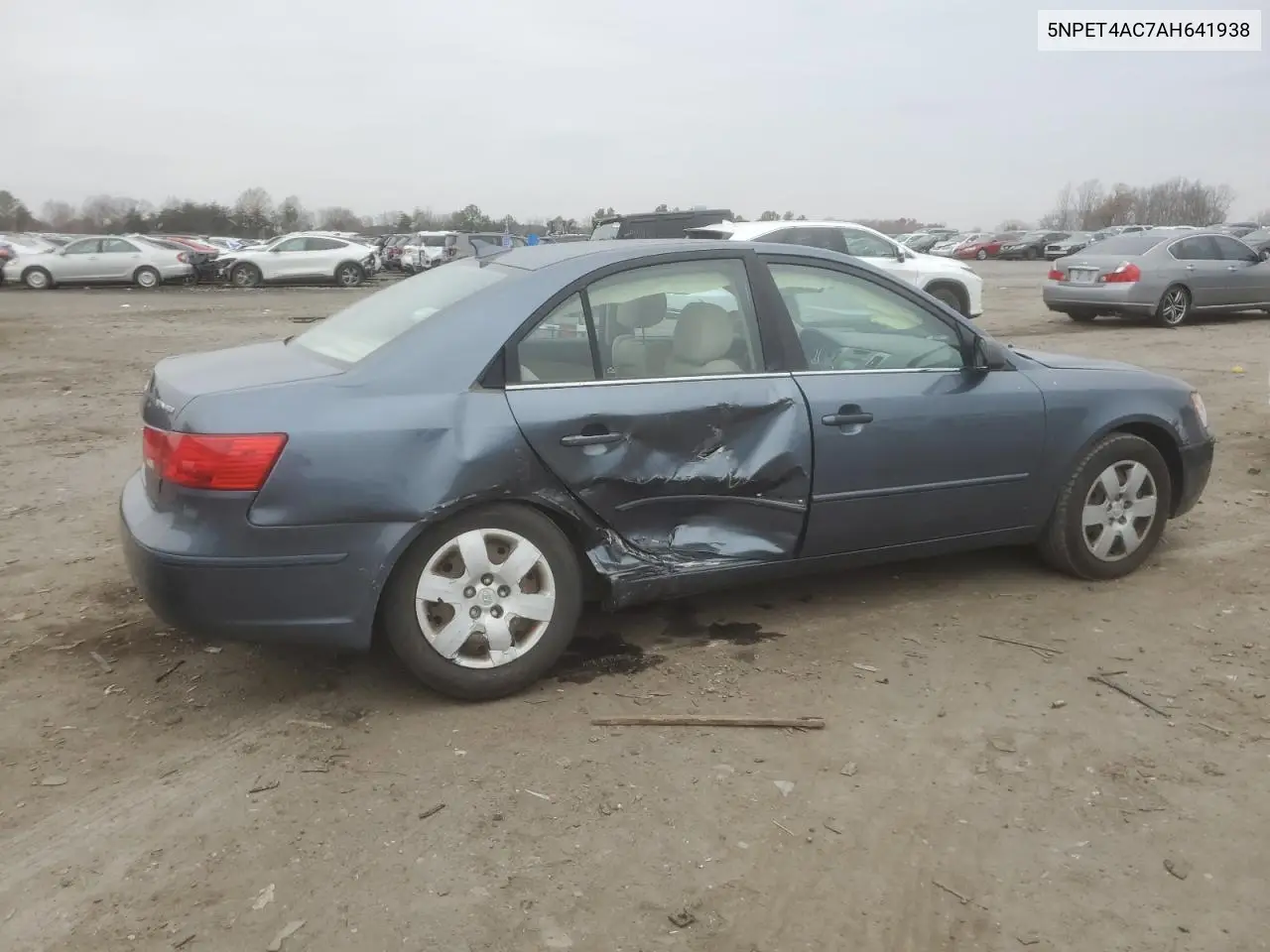 5NPET4AC7AH641938 2010 Hyundai Sonata Gls