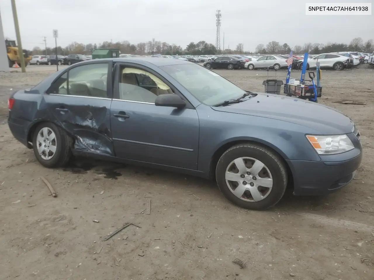 5NPET4AC7AH641938 2010 Hyundai Sonata Gls