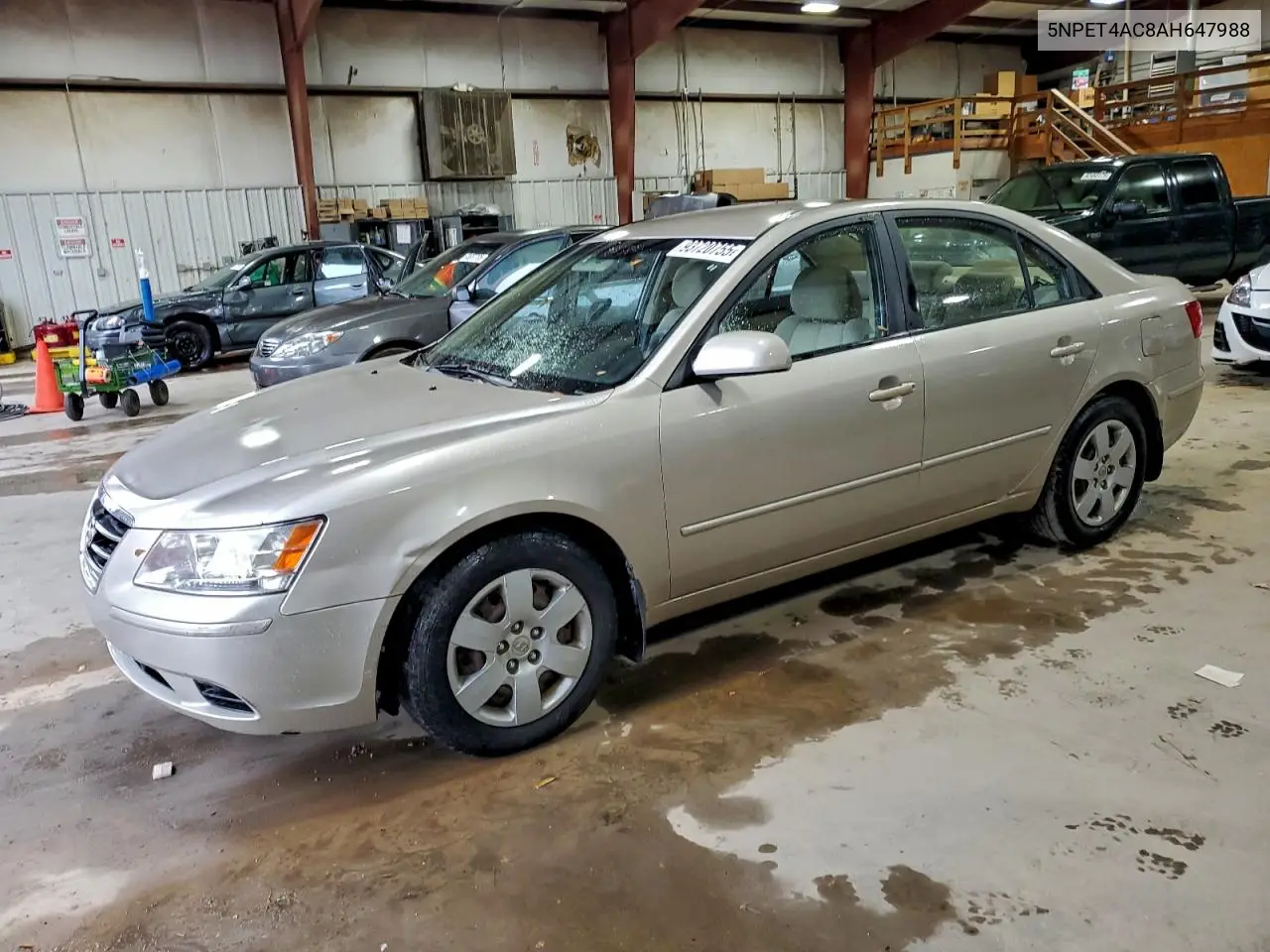 5NPET4AC8AH647988 2010 Hyundai Sonata Gls
