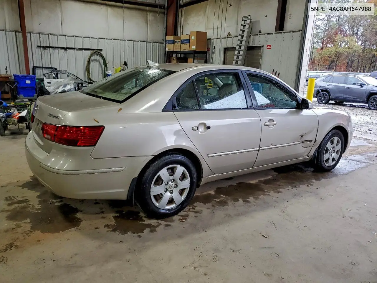 5NPET4AC8AH647988 2010 Hyundai Sonata Gls