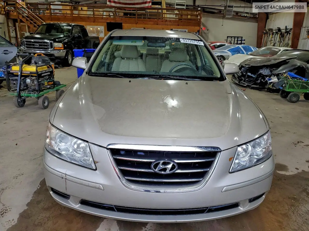 5NPET4AC8AH647988 2010 Hyundai Sonata Gls