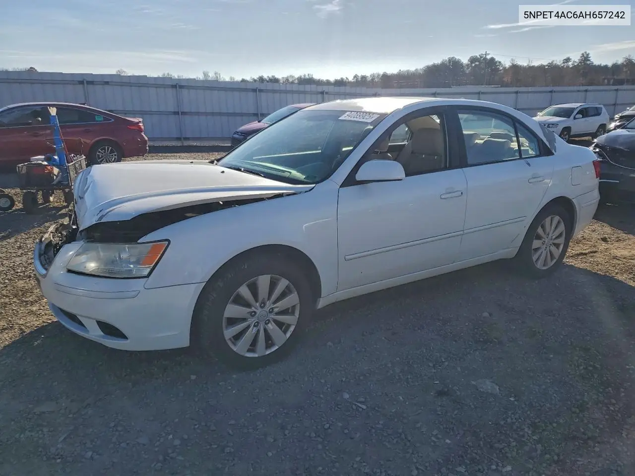 5NPET4AC6AH657242 2010 Hyundai Sonata Gls