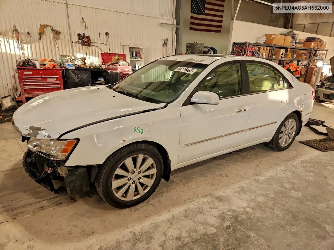5NPEU4AC5AH652000 2010 Hyundai Sonata Se