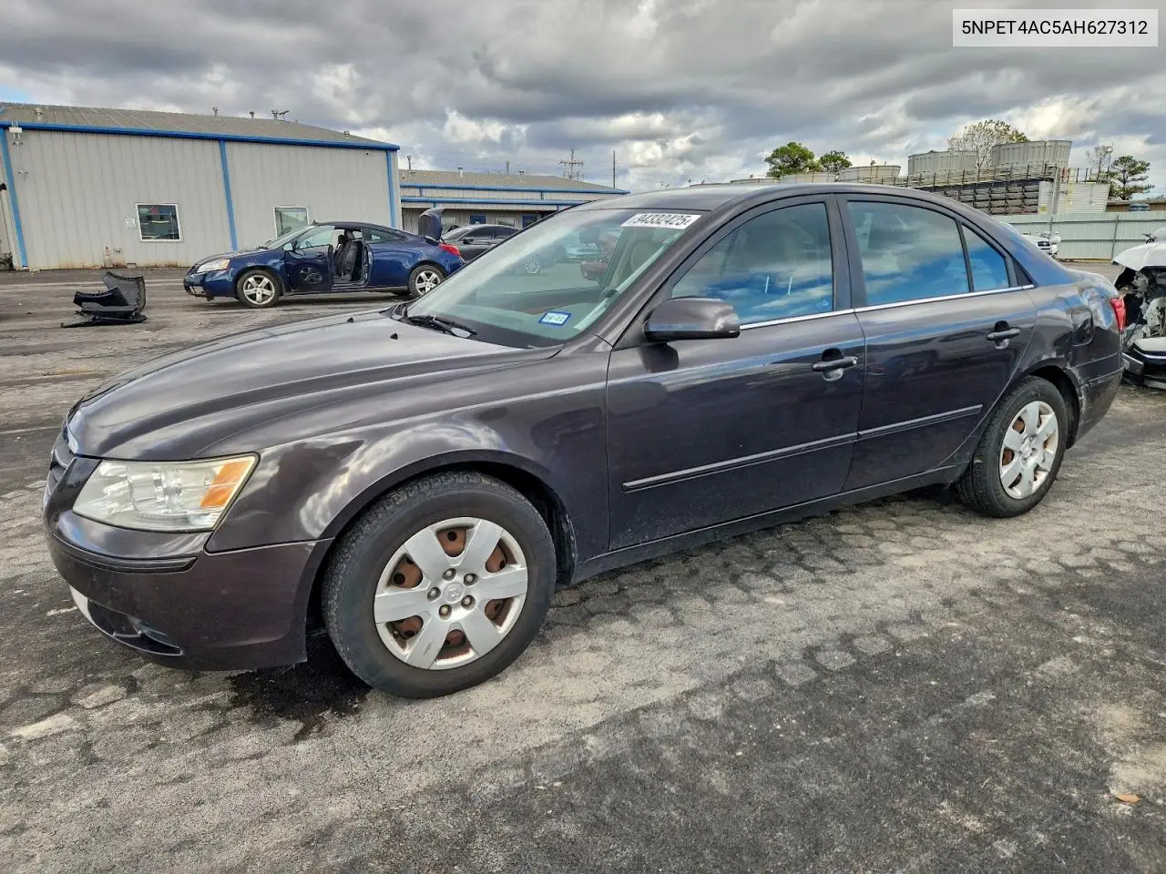 5NPET4AC5AH627312 2010 Hyundai Sonata Gls