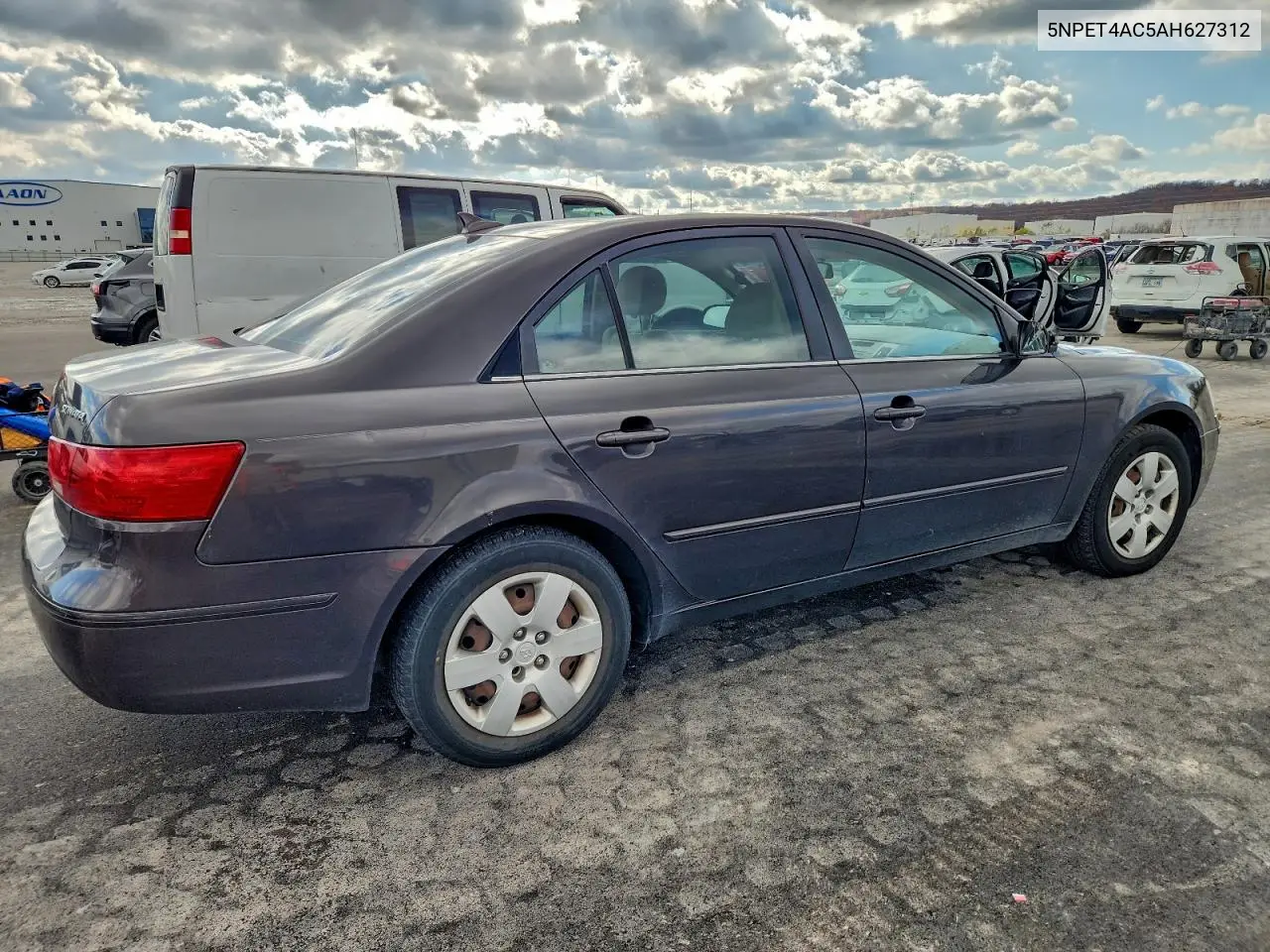 5NPET4AC5AH627312 2010 Hyundai Sonata Gls