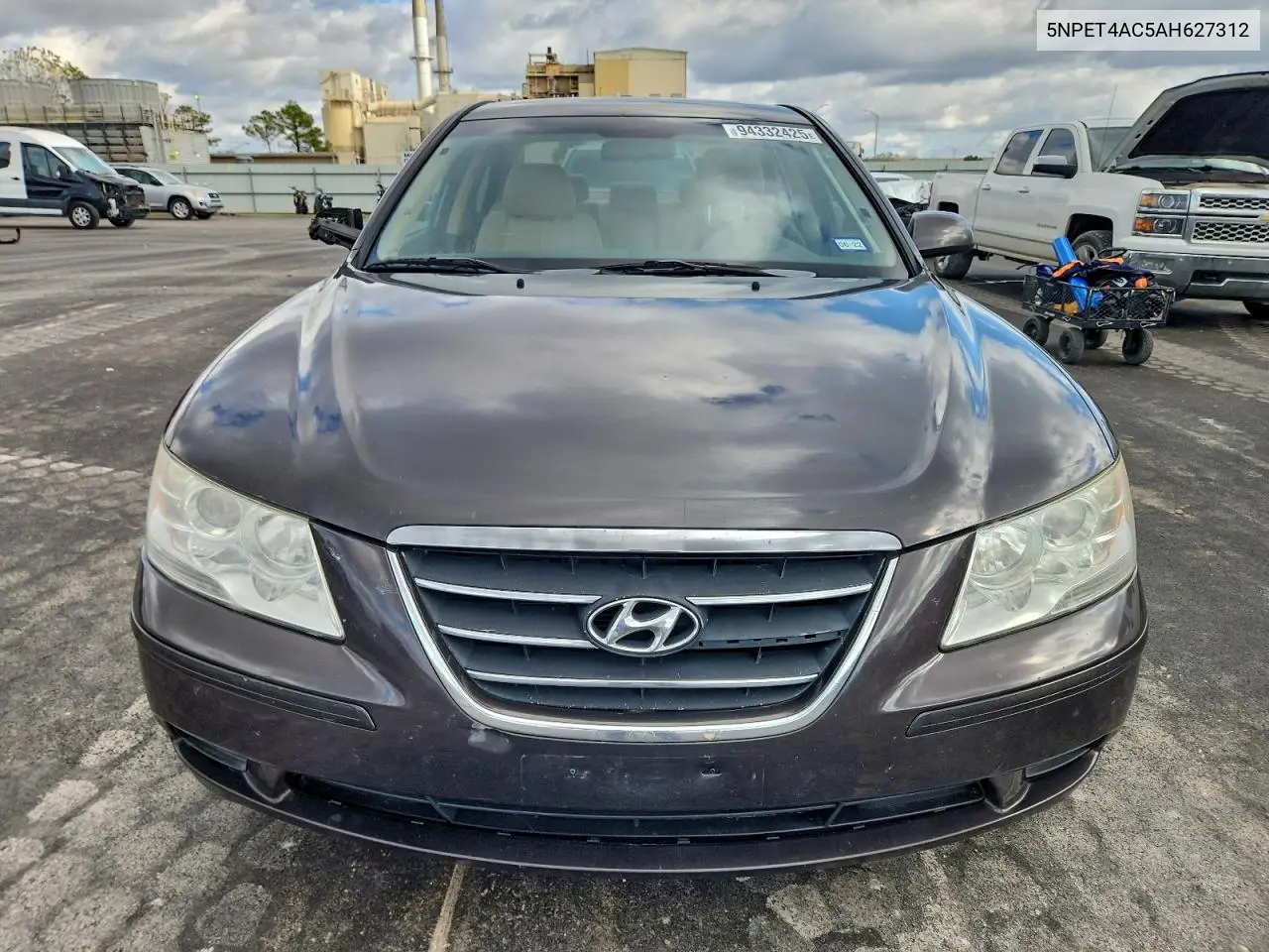 5NPET4AC5AH627312 2010 Hyundai Sonata Gls