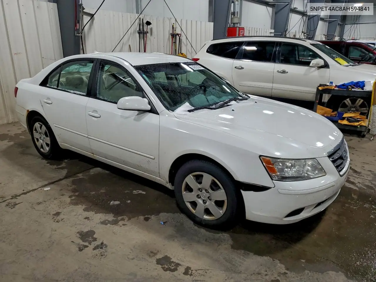 5NPET4AC8AH594841 2010 Hyundai Sonata Gls