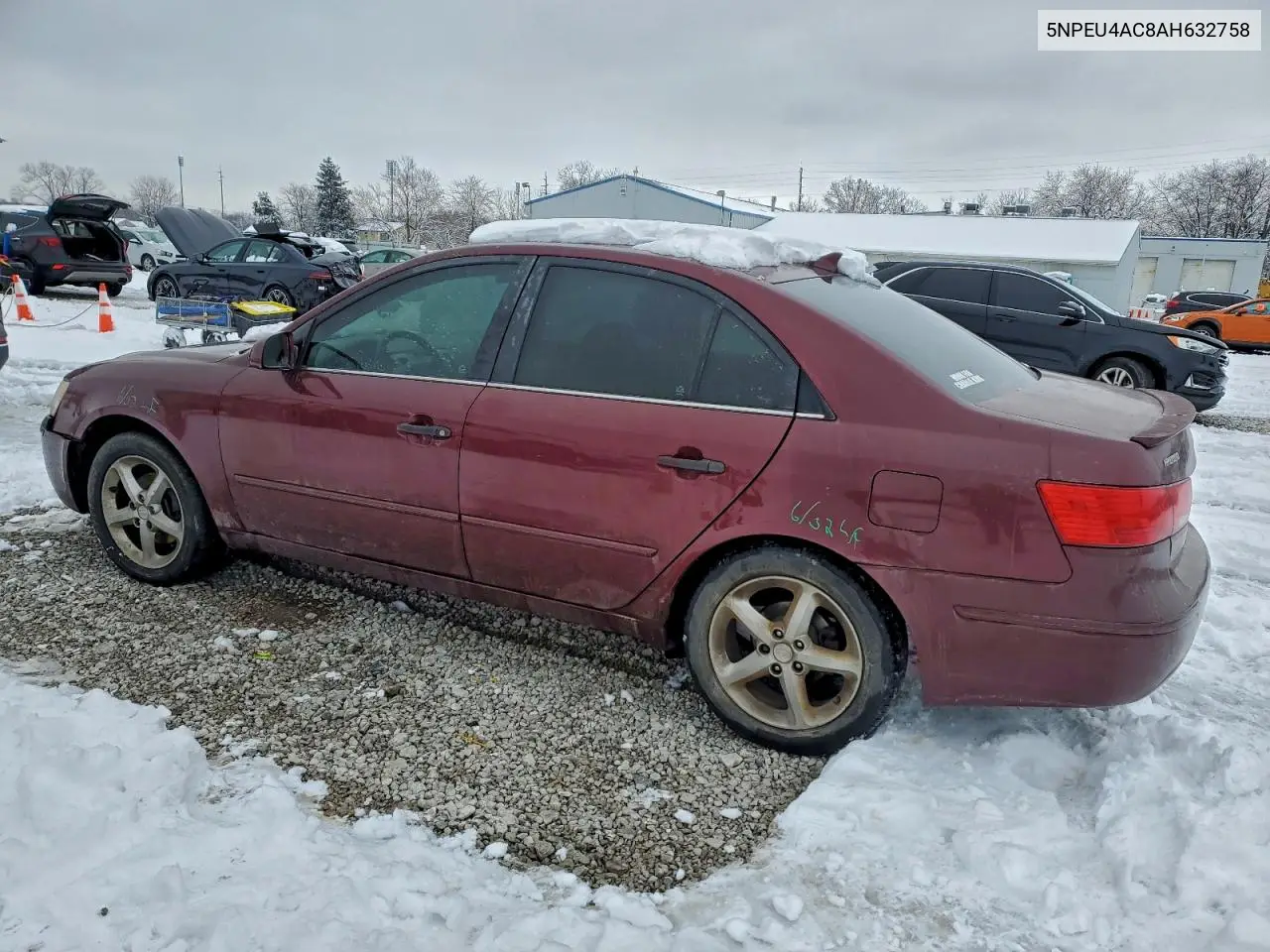 5NPEU4AC8AH632758 2010 Hyundai Sonata Se