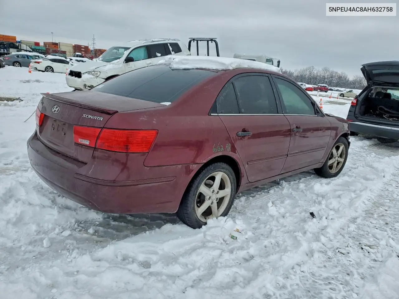 5NPEU4AC8AH632758 2010 Hyundai Sonata Se