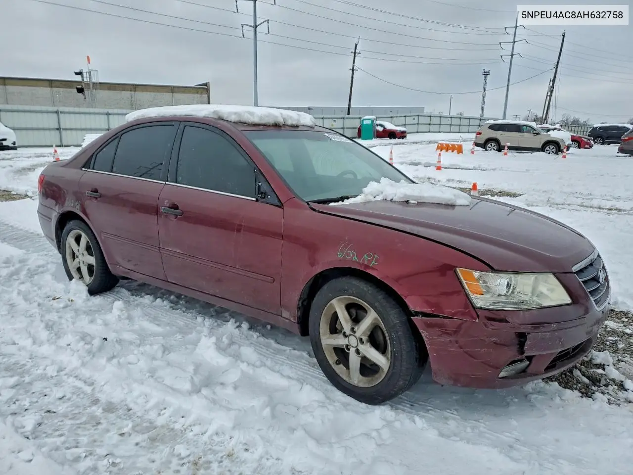 5NPEU4AC8AH632758 2010 Hyundai Sonata Se