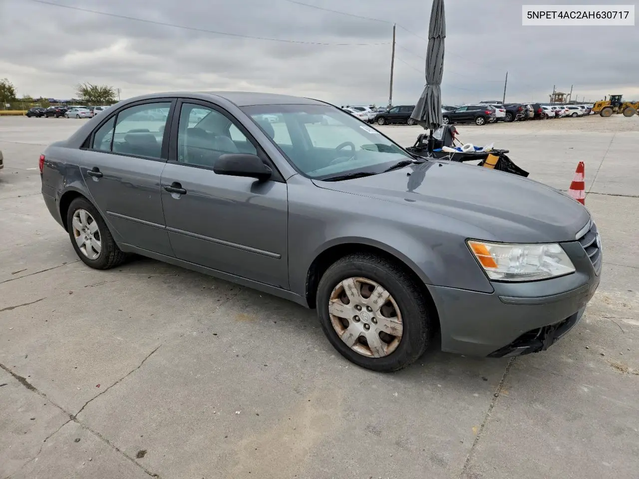 5NPET4AC2AH630717 2010 Hyundai Sonata Gls