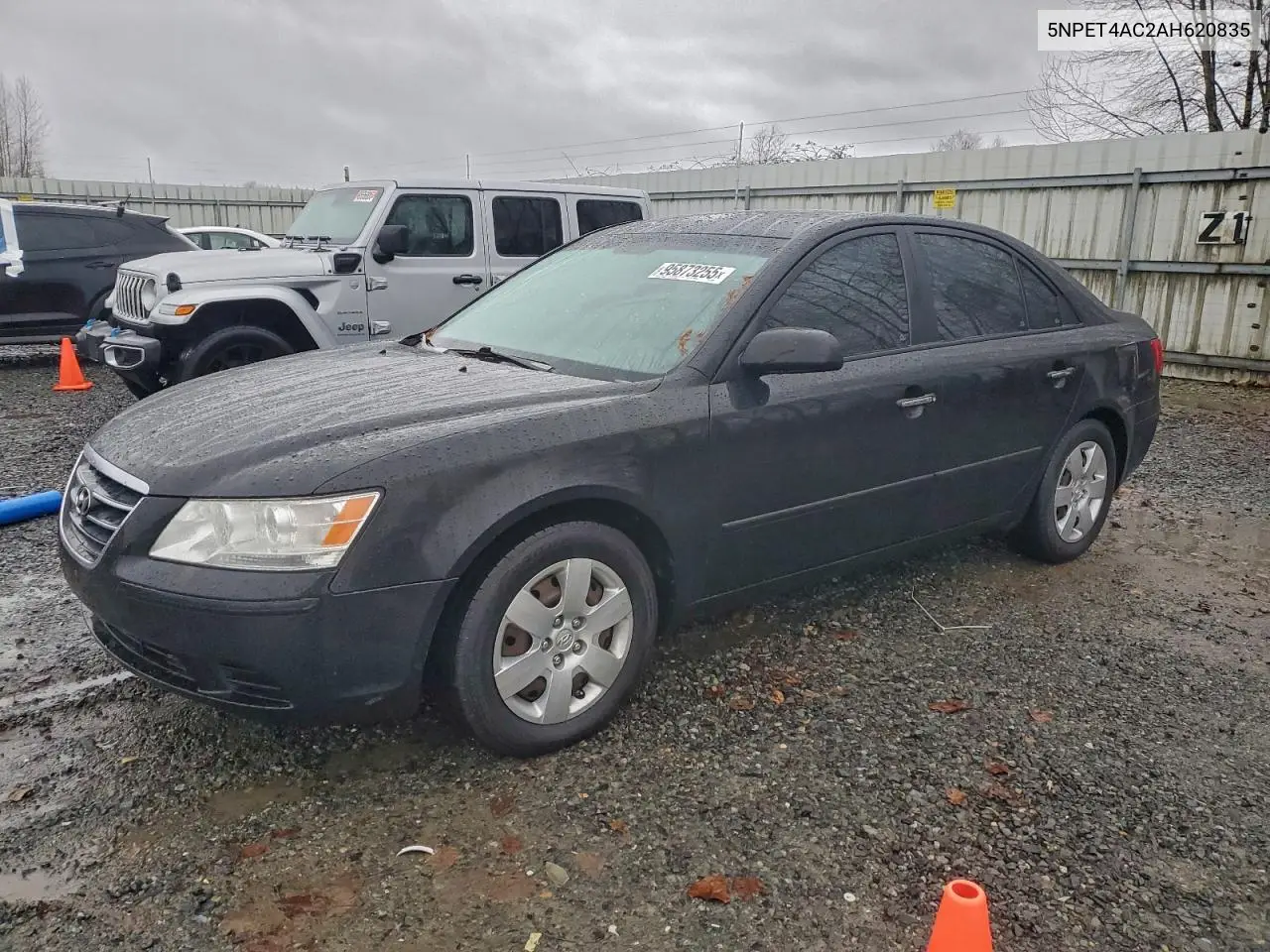 5NPET4AC2AH620835 2010 Hyundai Sonata Gls