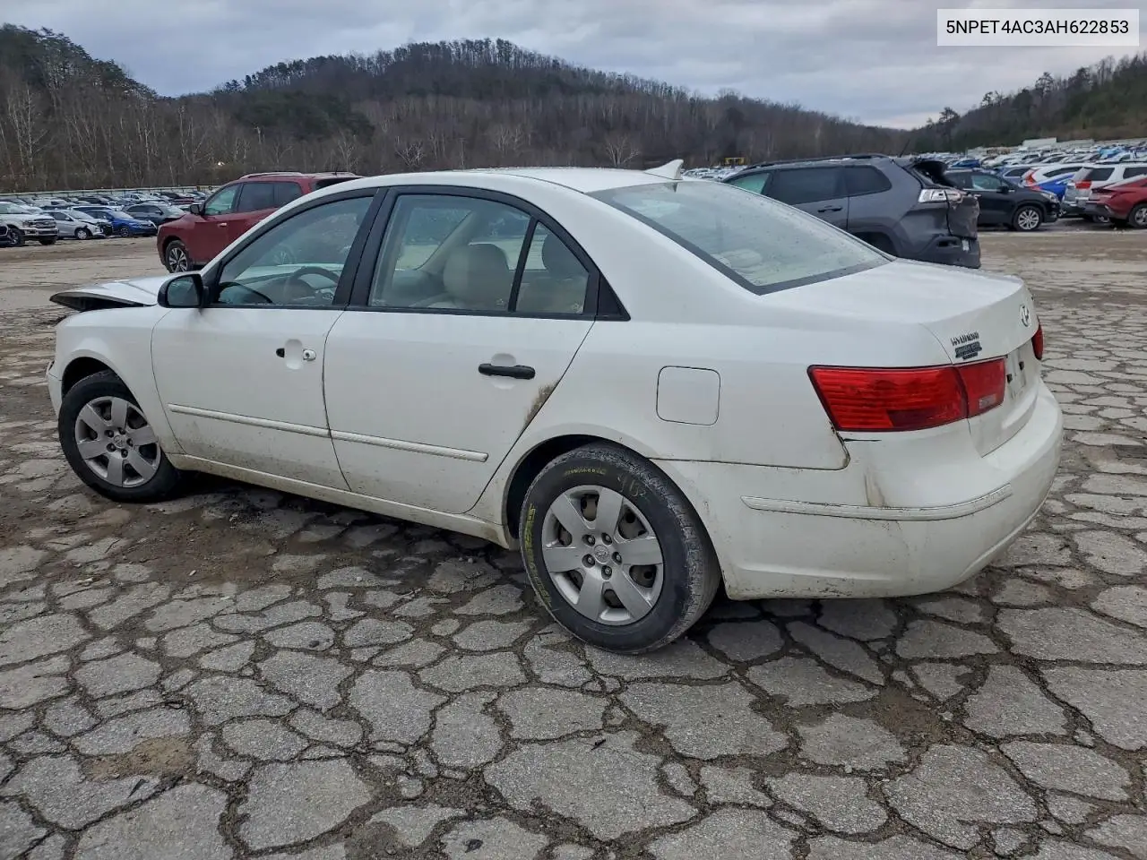 5NPET4AC3AH622853 2010 Hyundai Sonata Gls