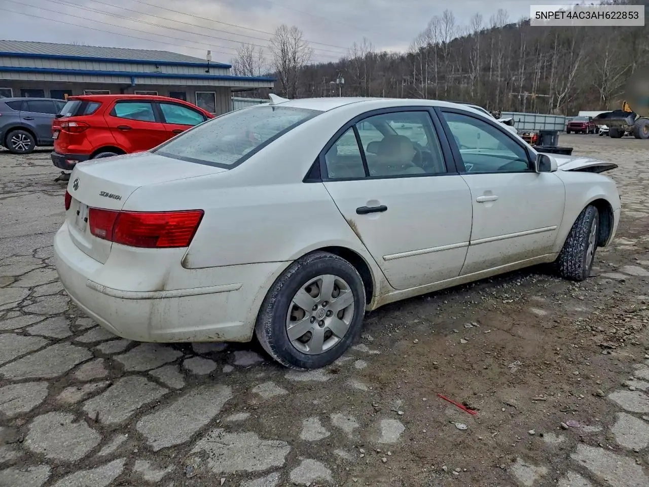 5NPET4AC3AH622853 2010 Hyundai Sonata Gls