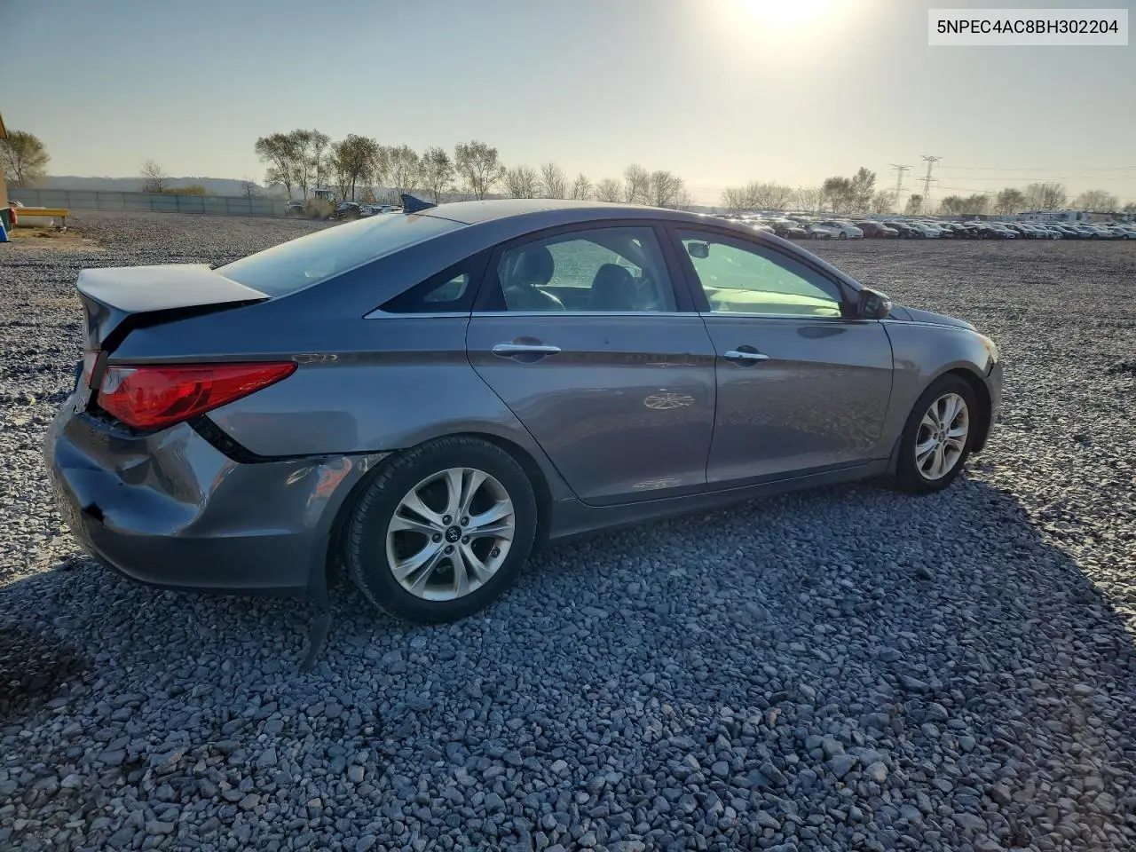 5NPEC4AC8BH302204 2011 Hyundai Sonata Se