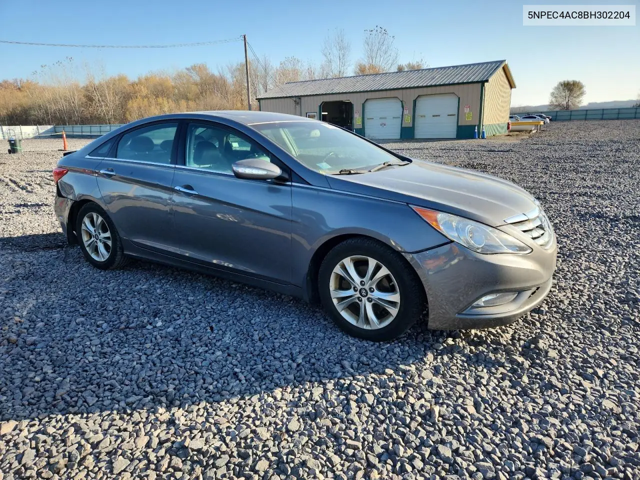 5NPEC4AC8BH302204 2011 Hyundai Sonata Se