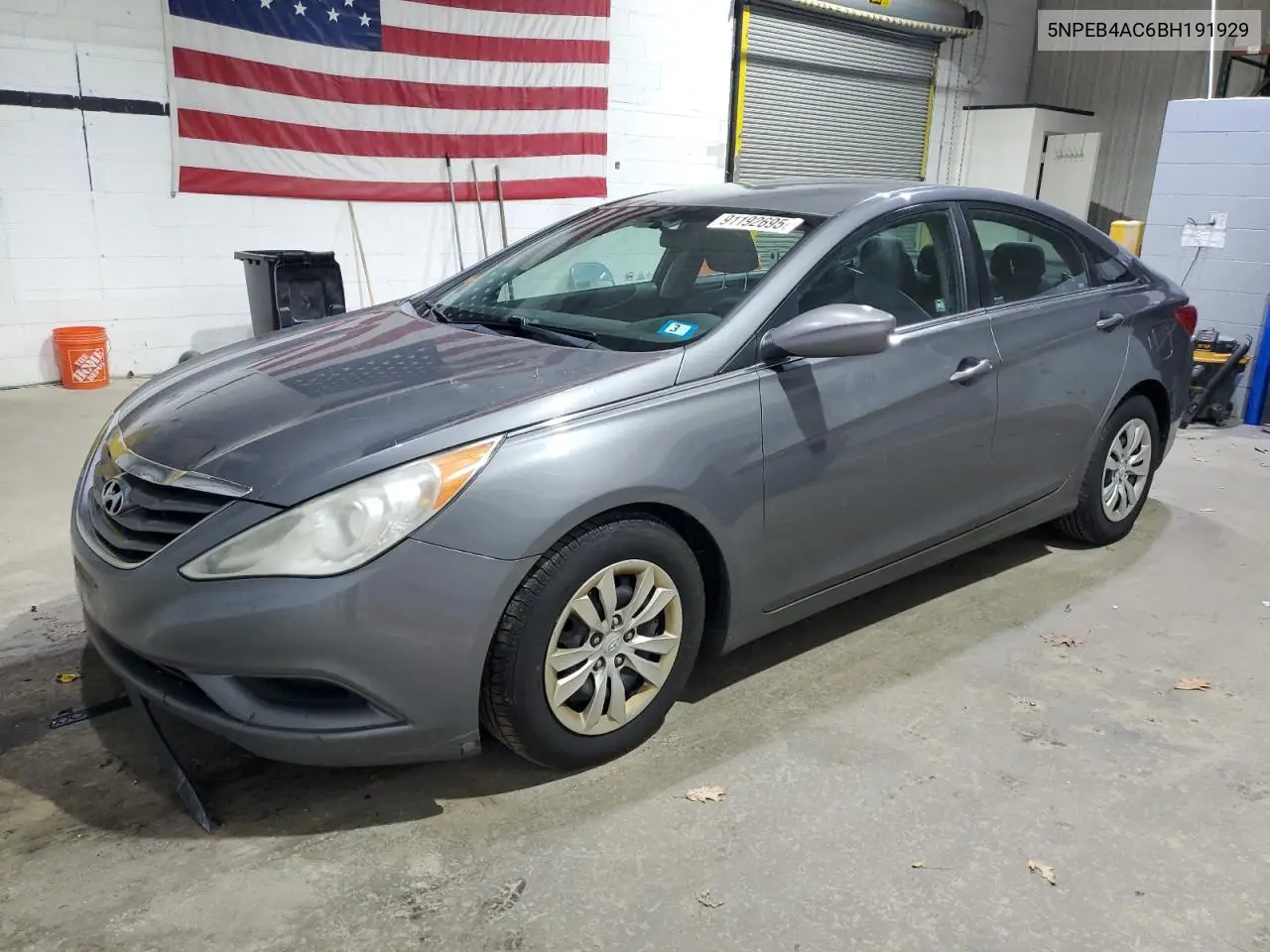 5NPEB4AC6BH191929 2011 Hyundai Sonata Gls