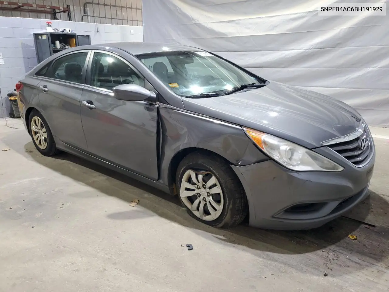 5NPEB4AC6BH191929 2011 Hyundai Sonata Gls