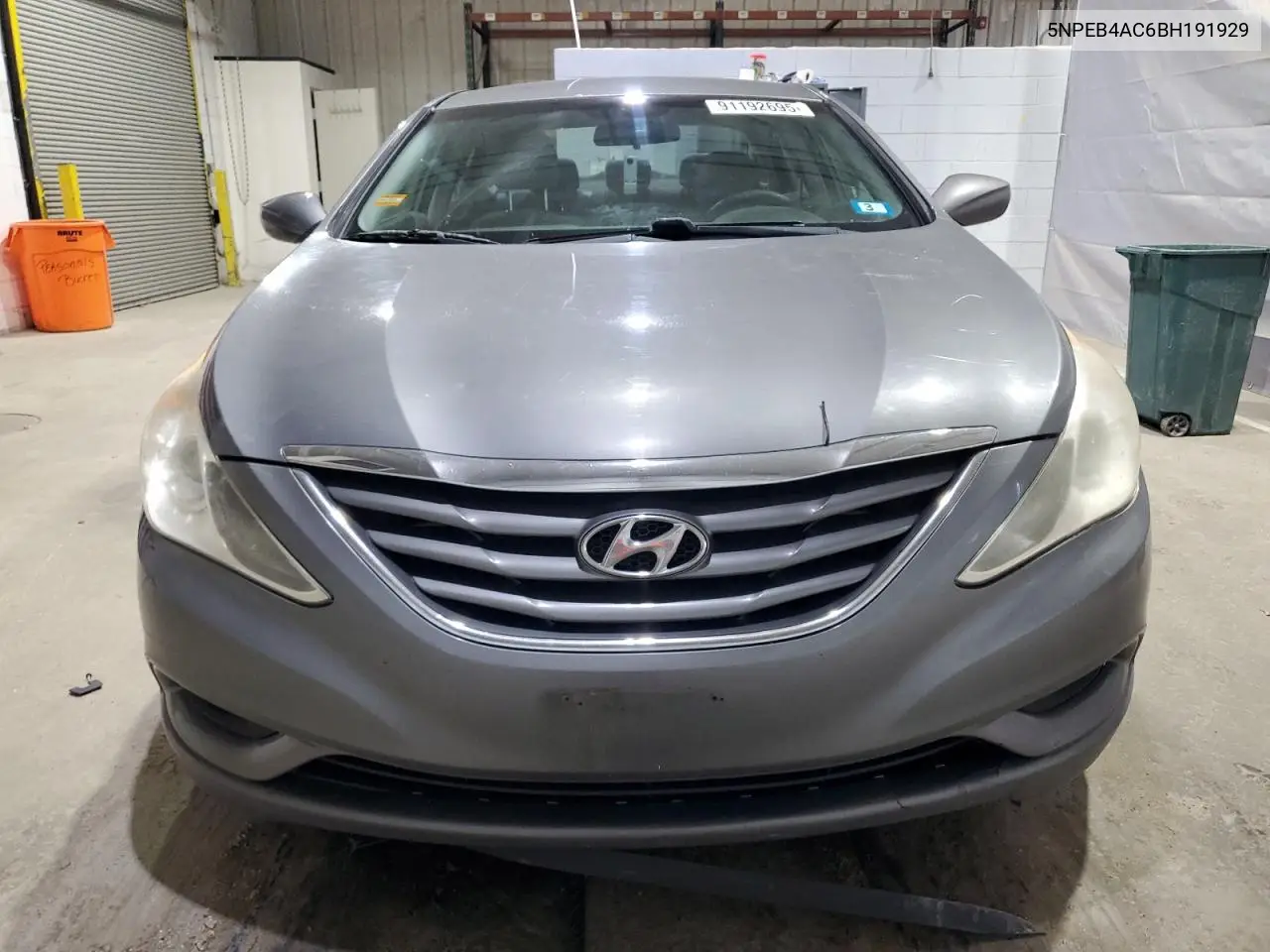 5NPEB4AC6BH191929 2011 Hyundai Sonata Gls