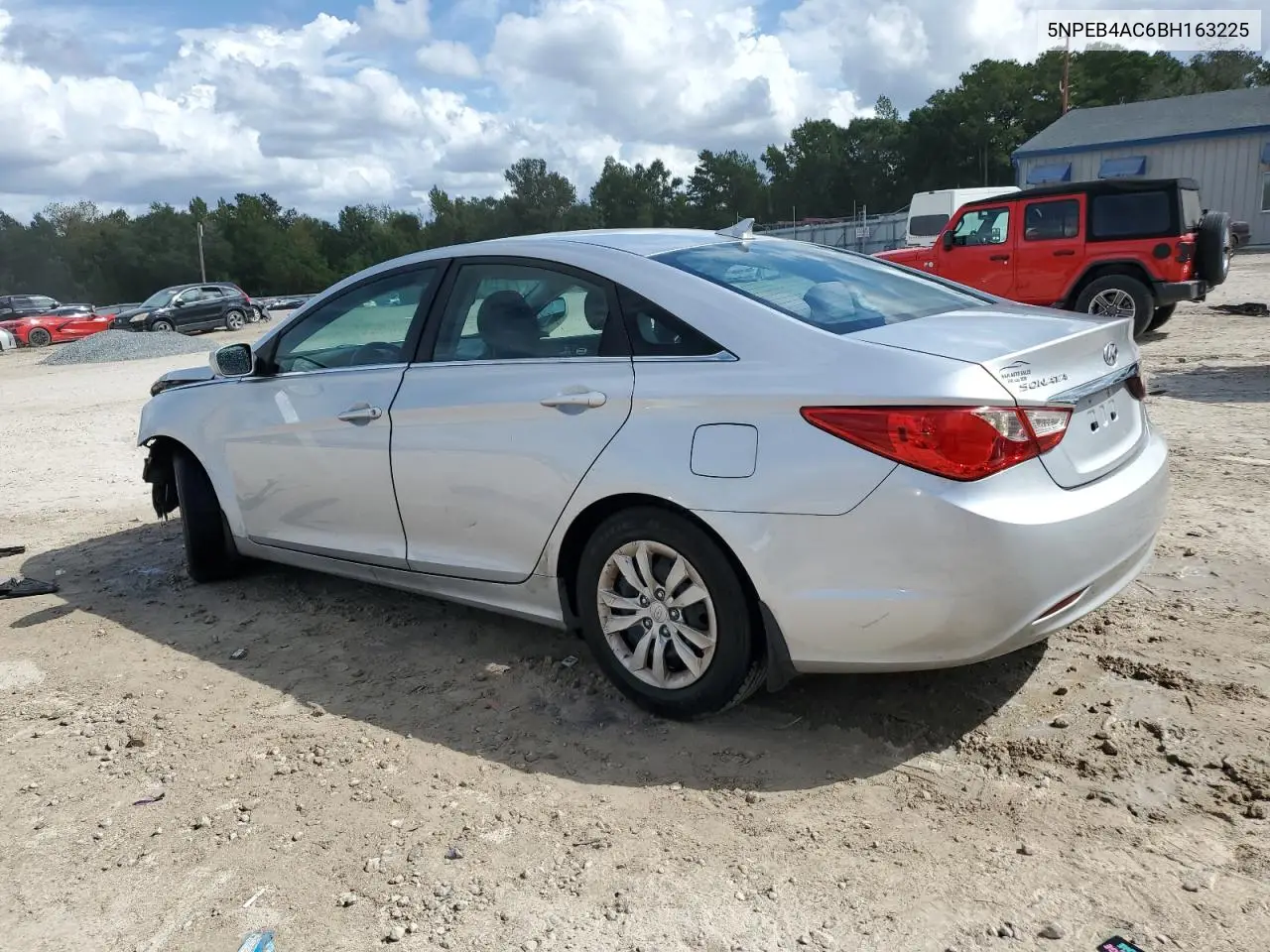 5NPEB4AC6BH163225 2011 Hyundai Sonata Gls