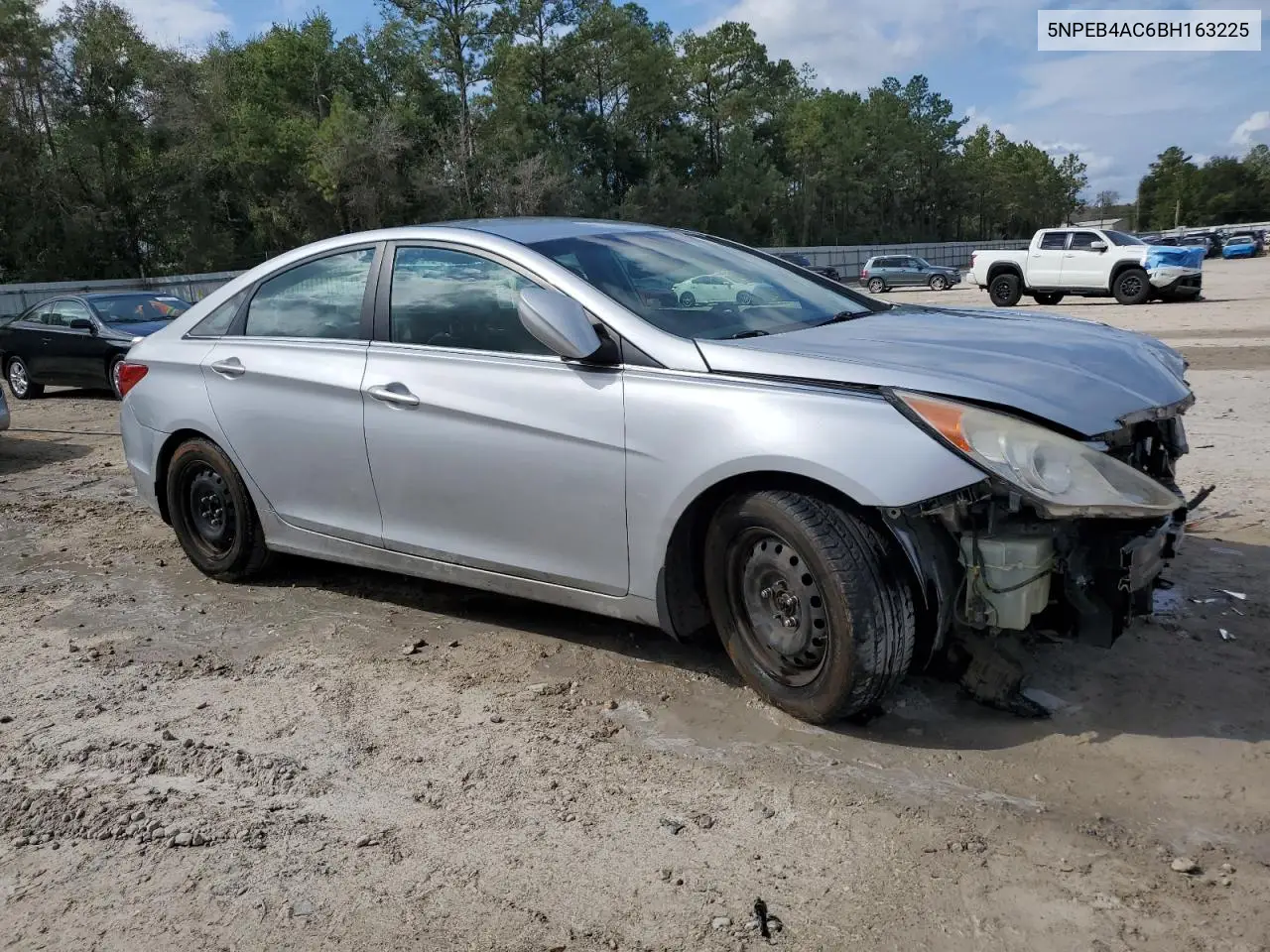 5NPEB4AC6BH163225 2011 Hyundai Sonata Gls