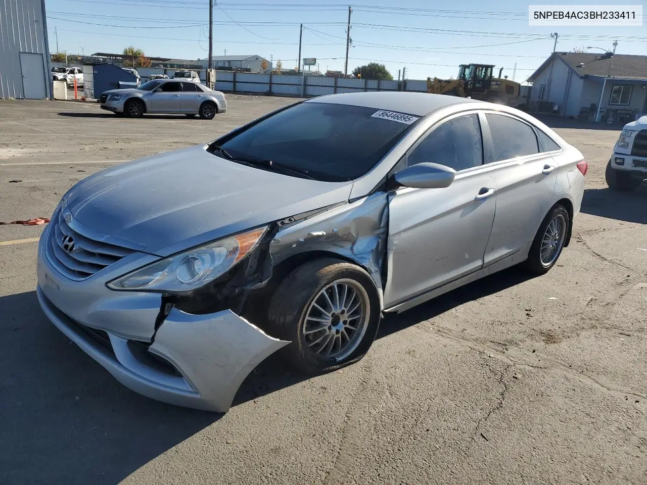 5NPEB4AC3BH233411 2011 Hyundai Sonata Gls