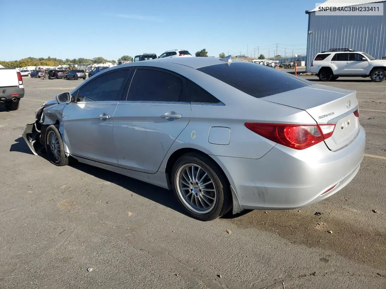 5NPEB4AC3BH233411 2011 Hyundai Sonata Gls