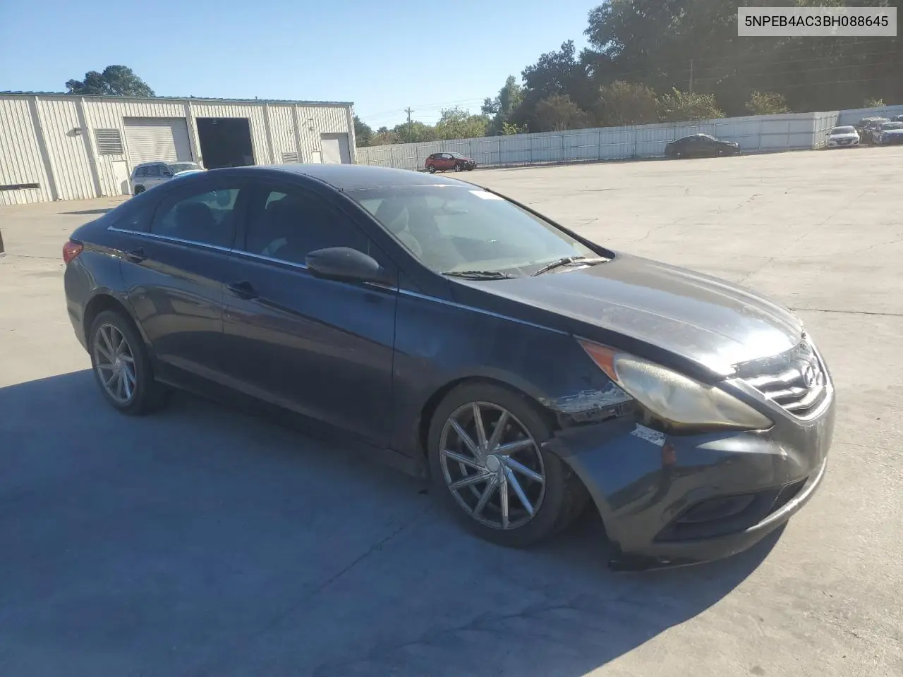 5NPEB4AC3BH088645 2011 Hyundai Sonata Gls