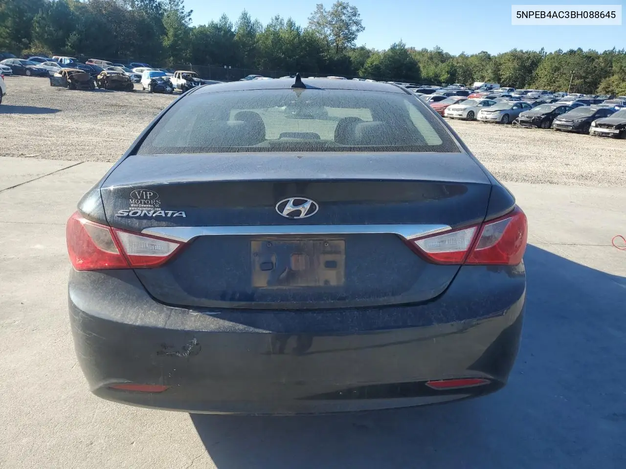 5NPEB4AC3BH088645 2011 Hyundai Sonata Gls