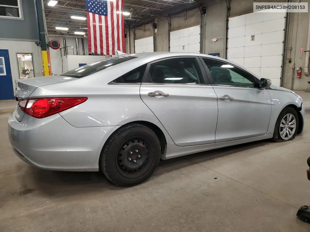 5NPEB4AC3BH208153 2011 Hyundai Sonata Gls