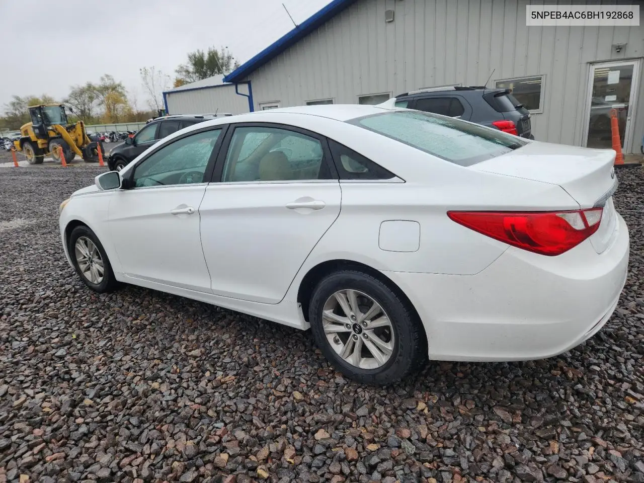 5NPEB4AC6BH192868 2011 Hyundai Sonata Gls
