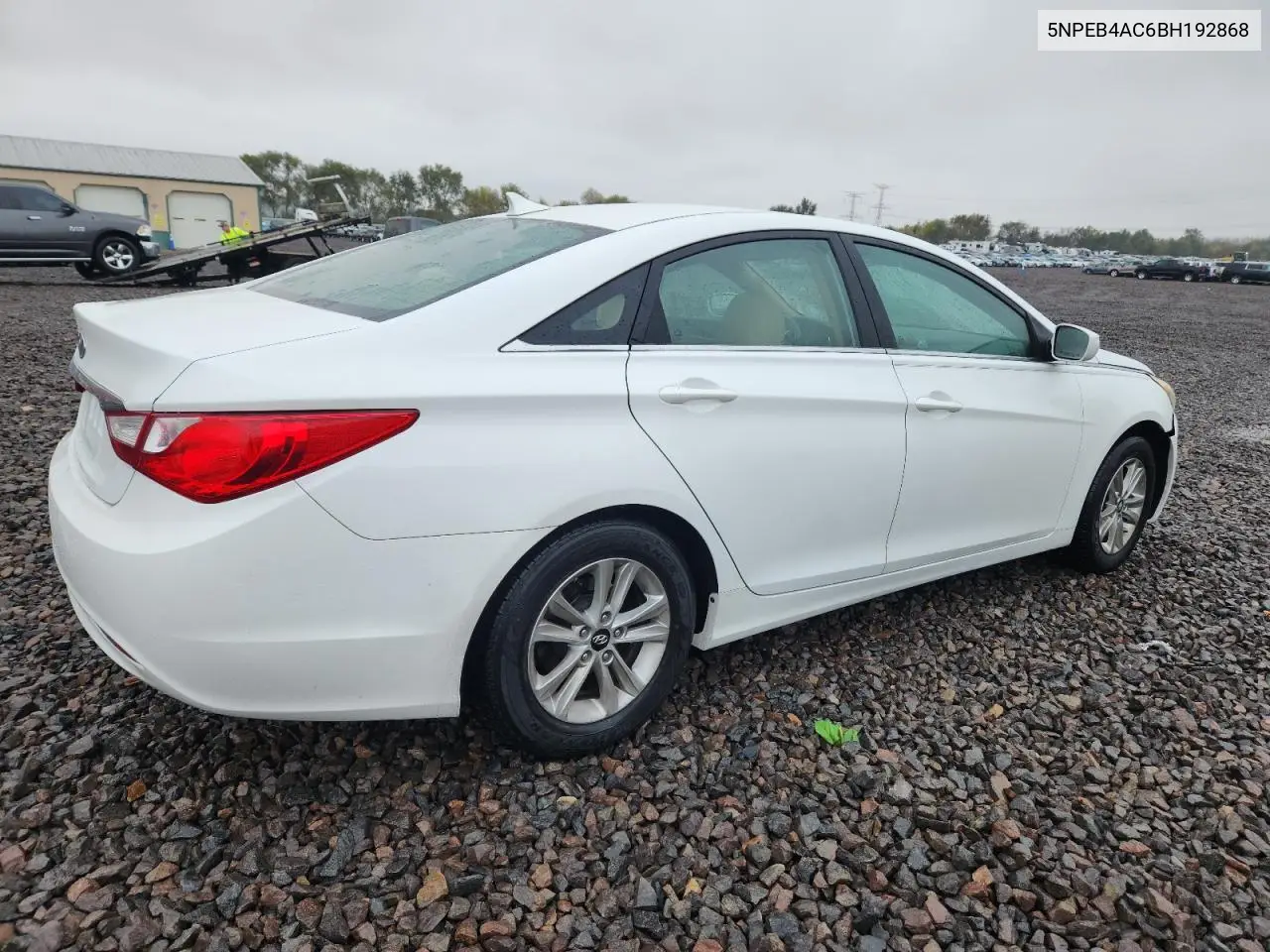 5NPEB4AC6BH192868 2011 Hyundai Sonata Gls