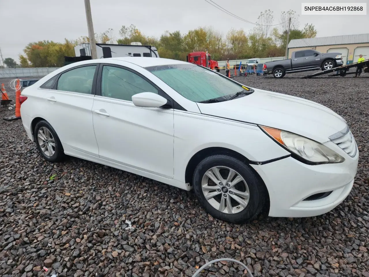 5NPEB4AC6BH192868 2011 Hyundai Sonata Gls