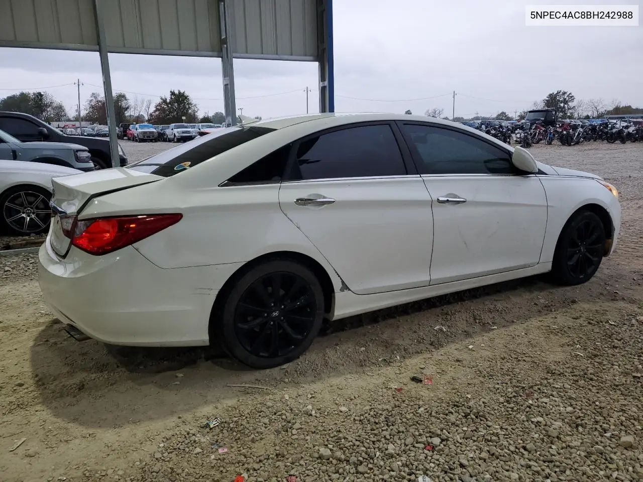 5NPEC4AC8BH242988 2011 Hyundai Sonata Se