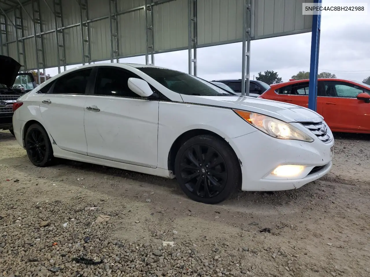 5NPEC4AC8BH242988 2011 Hyundai Sonata Se