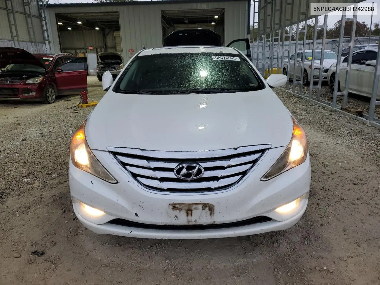 5NPEC4AC8BH242988 2011 Hyundai Sonata Se
