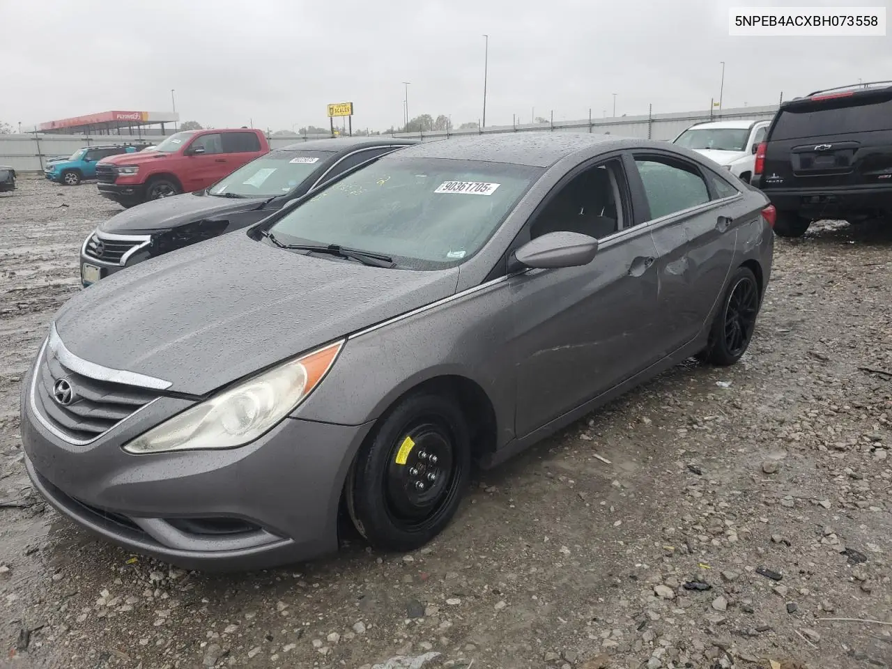 5NPEB4ACXBH073558 2011 Hyundai Sonata Gls