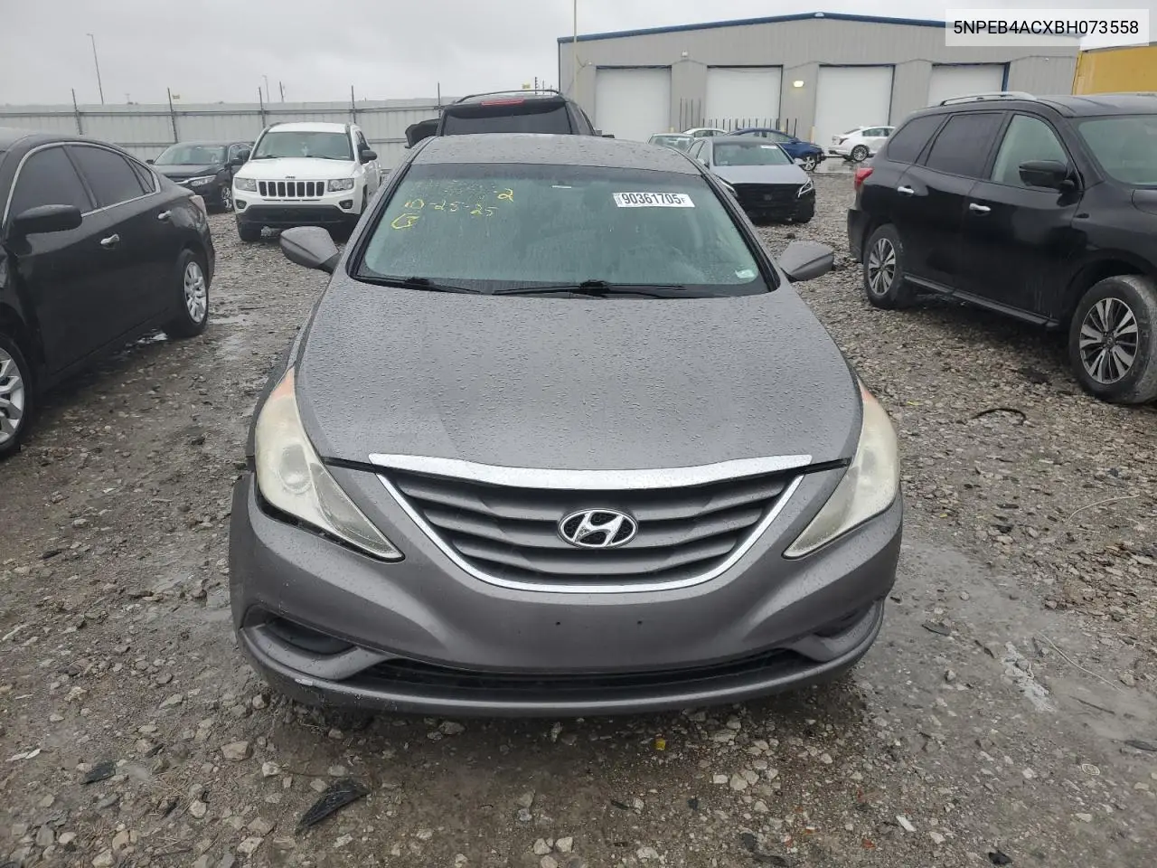 5NPEB4ACXBH073558 2011 Hyundai Sonata Gls