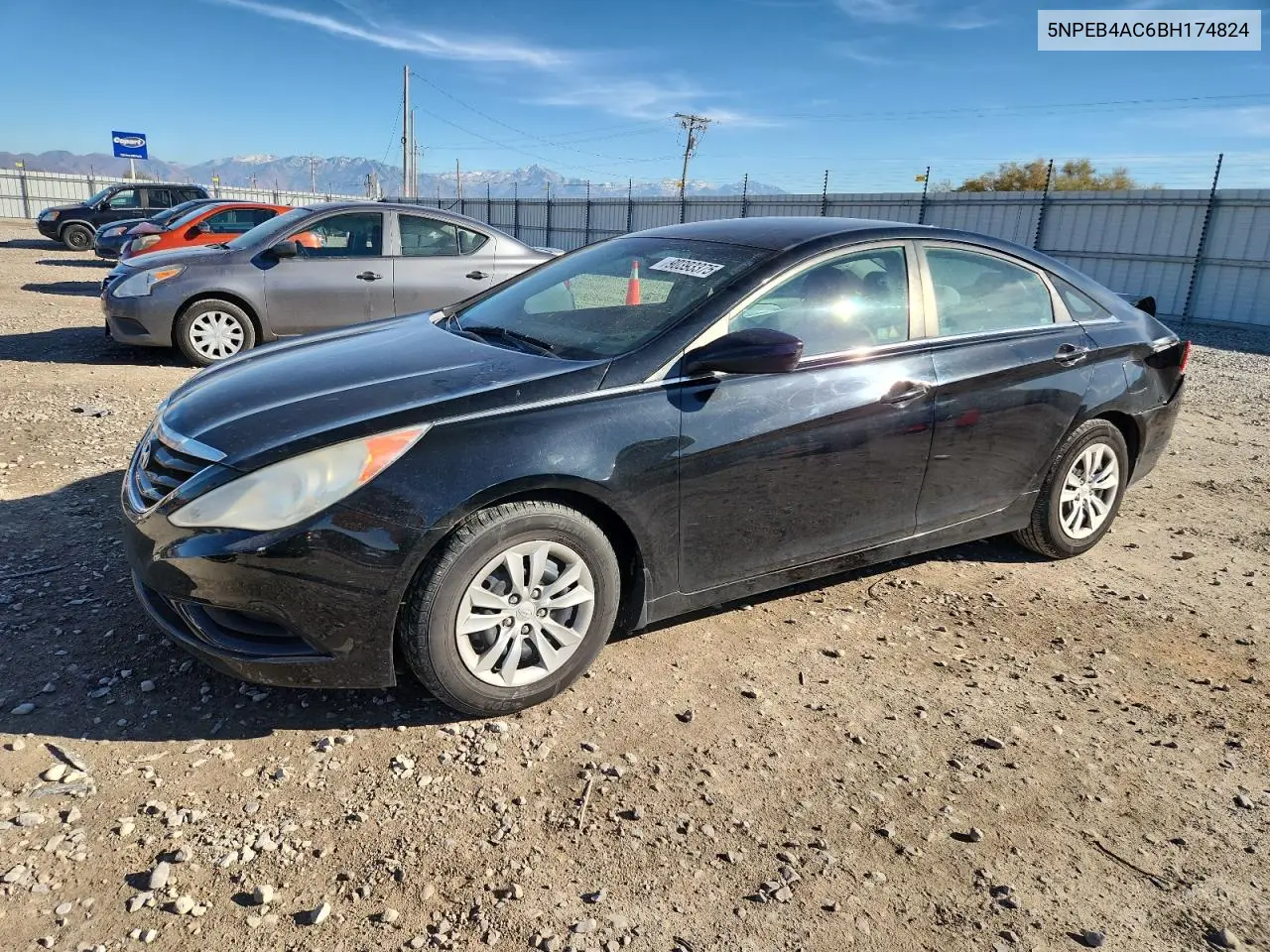 5NPEB4AC6BH174824 2011 Hyundai Sonata Gls