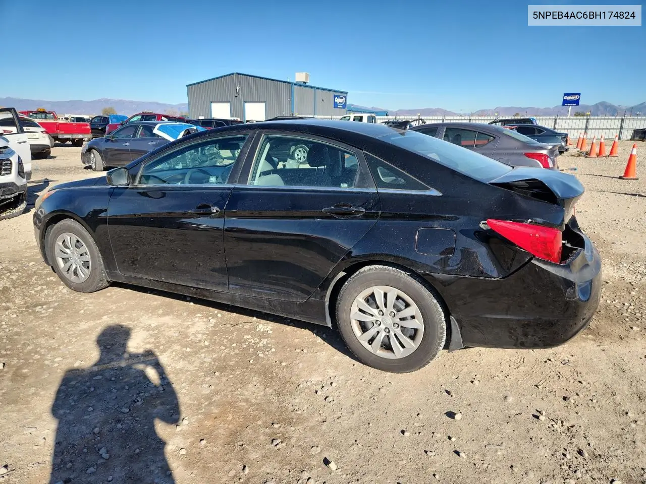 5NPEB4AC6BH174824 2011 Hyundai Sonata Gls