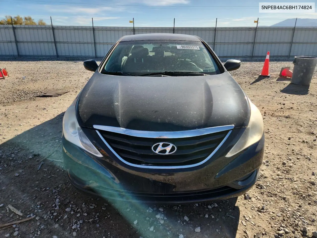 5NPEB4AC6BH174824 2011 Hyundai Sonata Gls