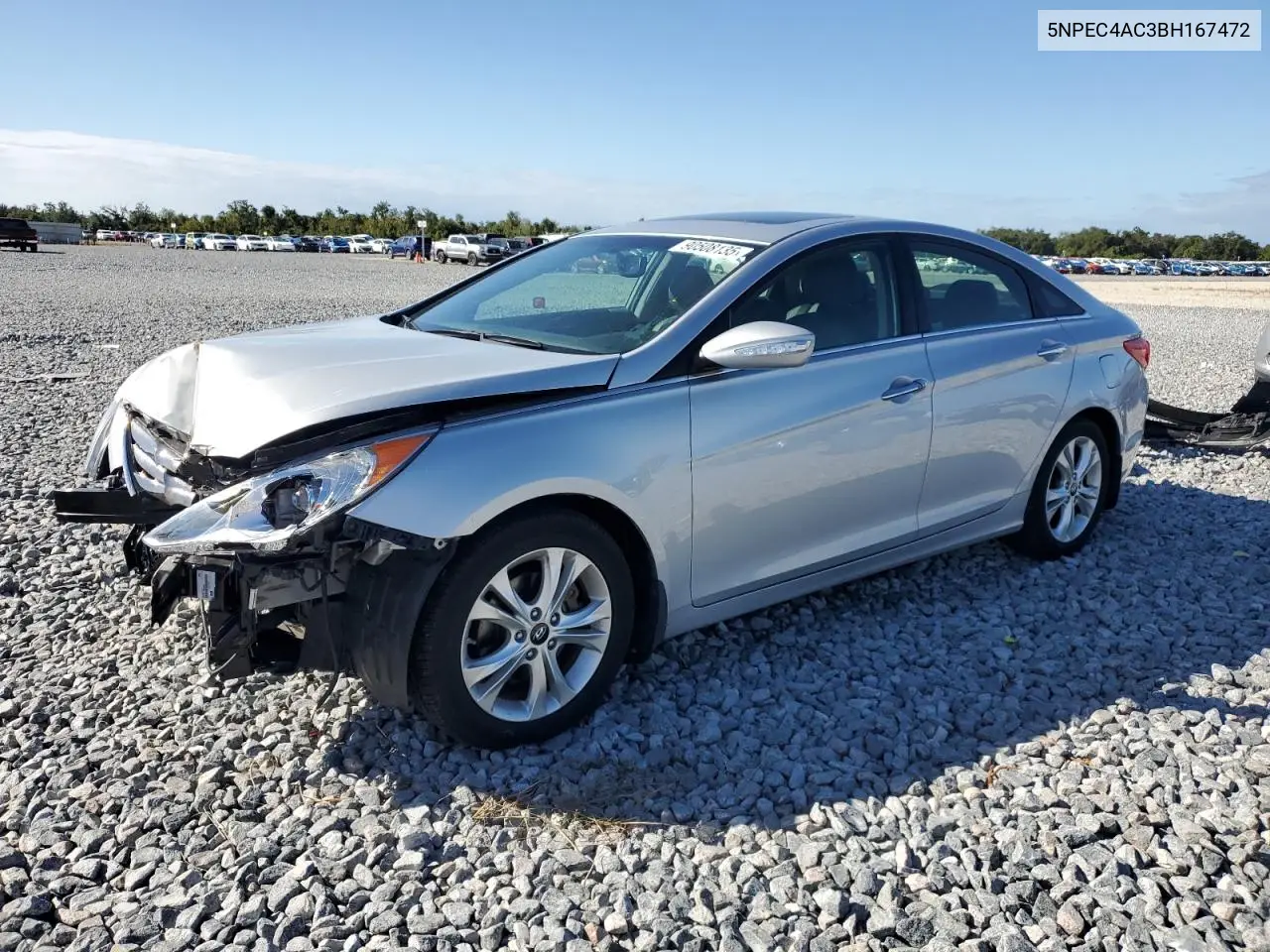 5NPEC4AC3BH167472 2011 Hyundai Sonata Se
