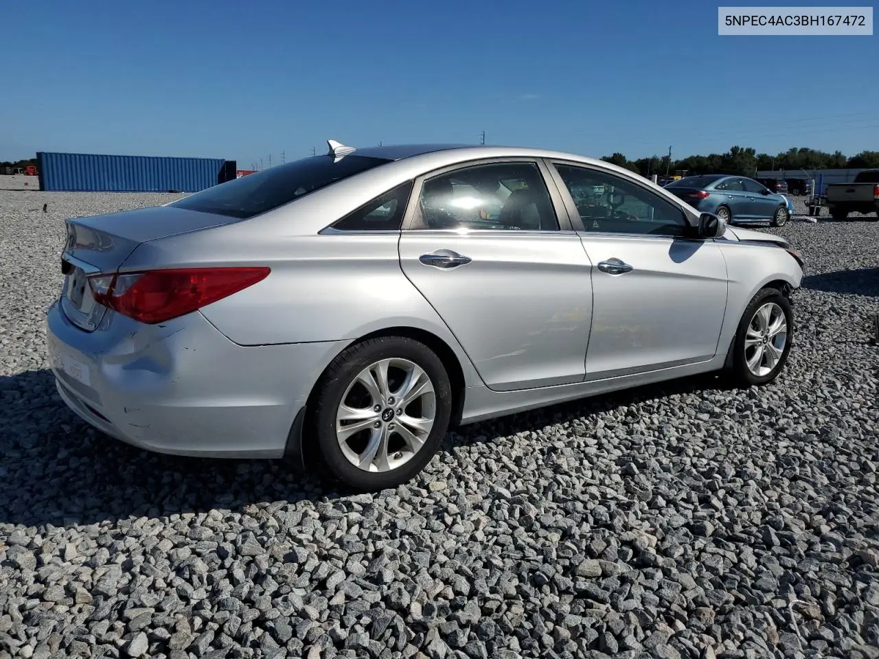 5NPEC4AC3BH167472 2011 Hyundai Sonata Se