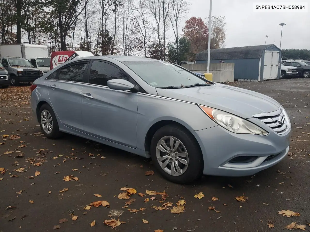 5NPEB4AC7BH058984 2011 Hyundai Sonata Gls