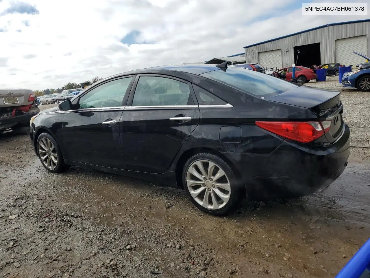 5NPEC4AC7BH061378 2011 Hyundai Sonata Se