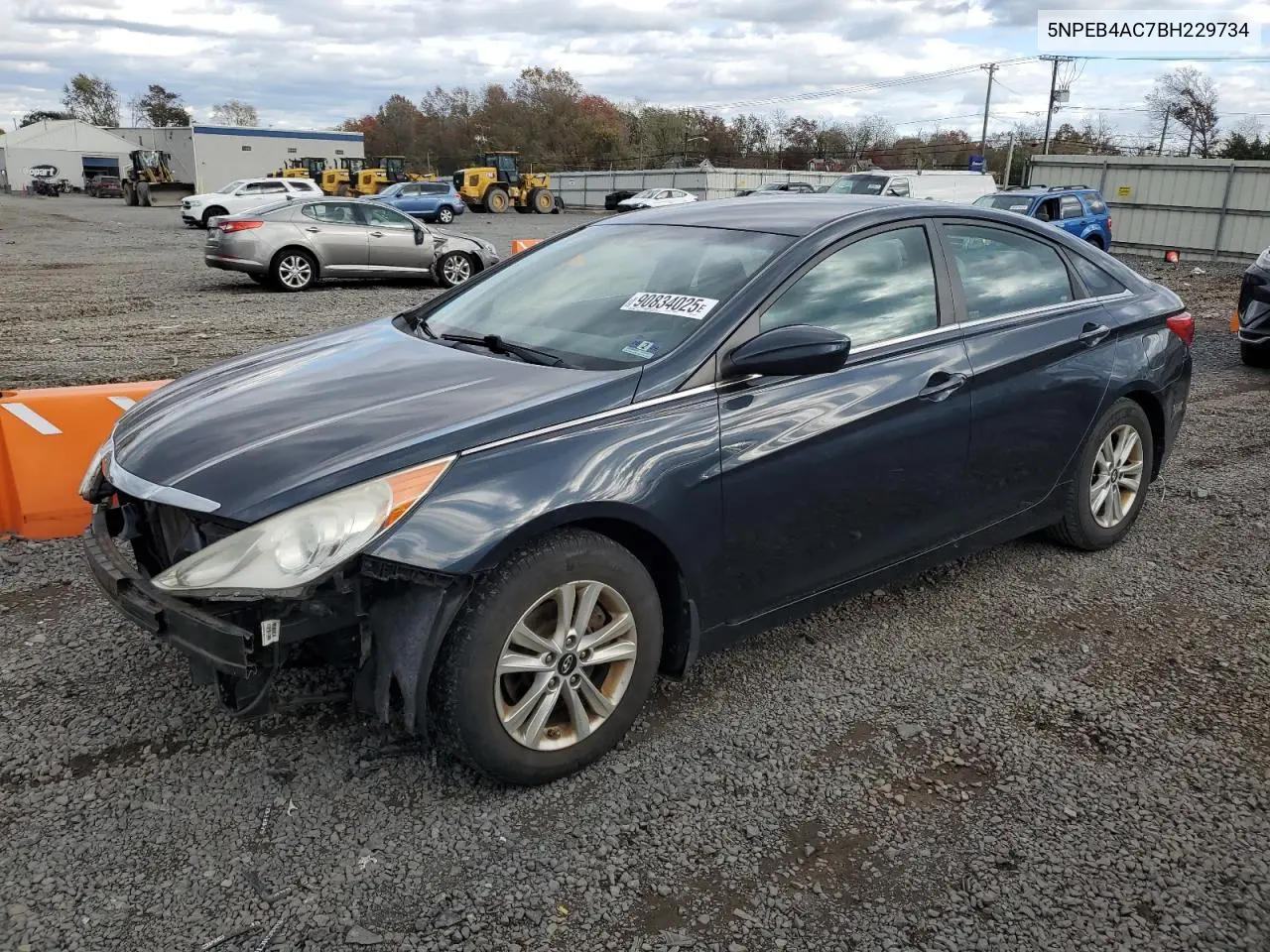 5NPEB4AC7BH229734 2011 Hyundai Sonata Gls