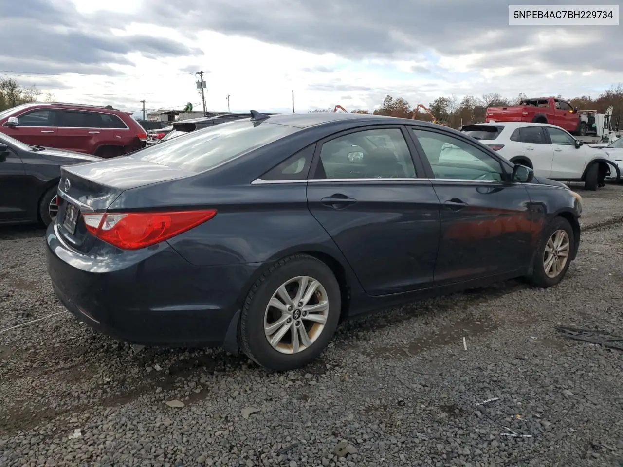 5NPEB4AC7BH229734 2011 Hyundai Sonata Gls