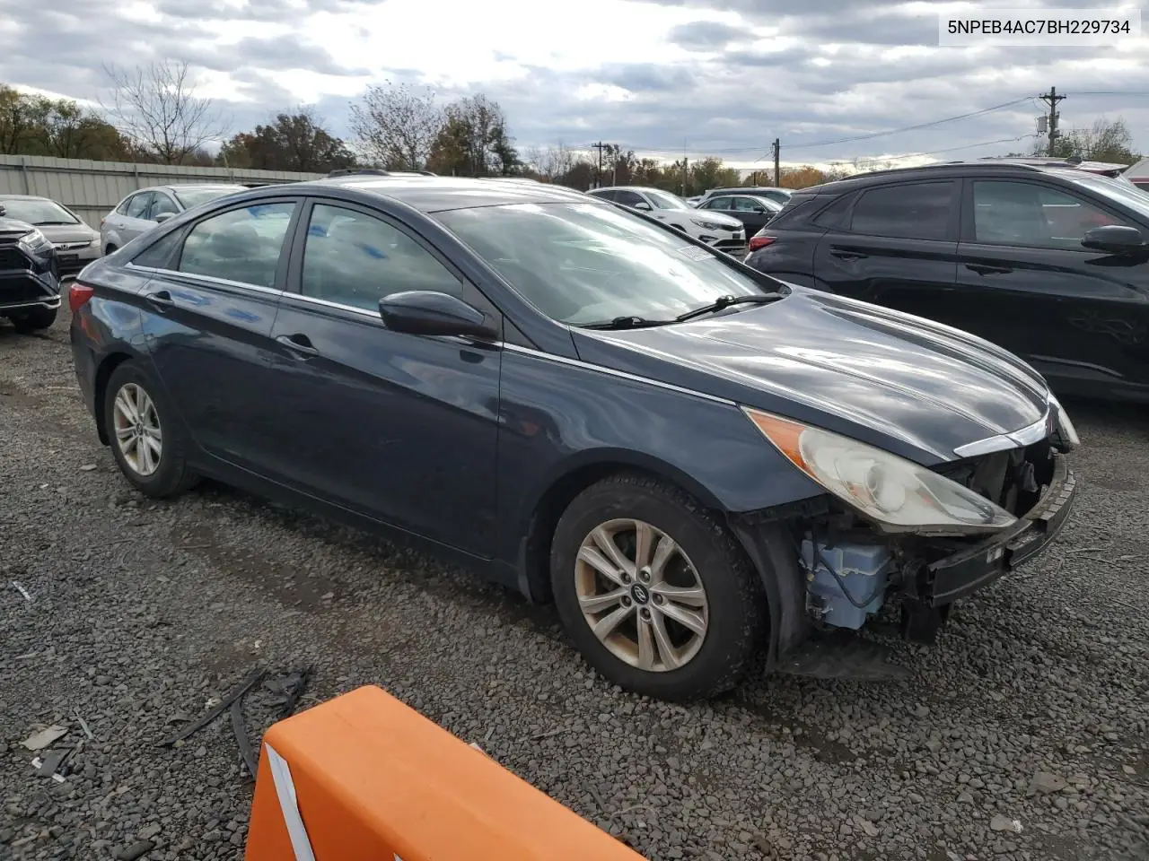 5NPEB4AC7BH229734 2011 Hyundai Sonata Gls