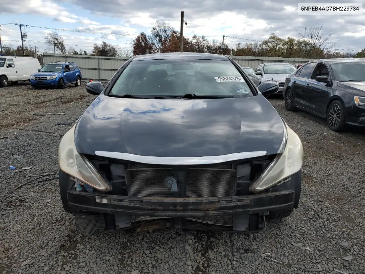 5NPEB4AC7BH229734 2011 Hyundai Sonata Gls