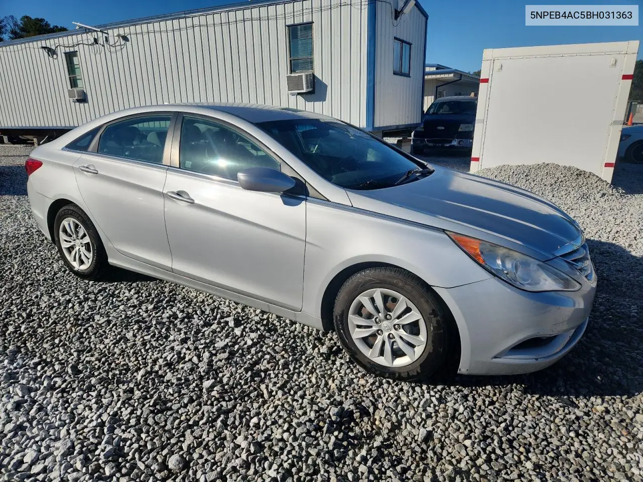 5NPEB4AC5BH031363 2011 Hyundai Sonata Gls